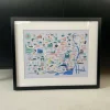 A3 Black Framed ‘Hull Map’ Art Print