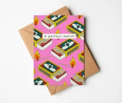 A Perfect Match - Valentine’s Card