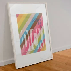 A4 Powerful Words Illustration Print