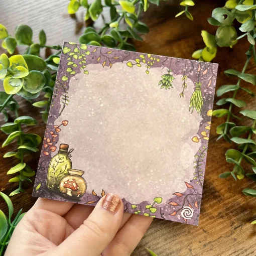 Apothecary Memo Pad – Witchy Notepad for Notes & Lists | Art & Soul