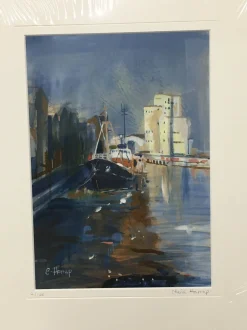 Arctic Corsair Hull - Giclée Print 30 x 40 cm