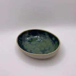 Artistic Green Medium Trinket Dishes