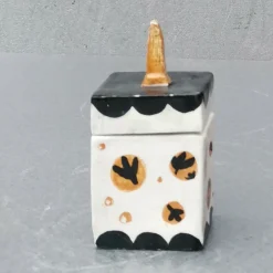 Autumn Leaves Keepsake Pot