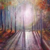 AUTUMN TREES - CARD