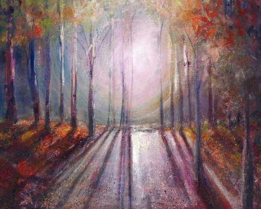 AUTUMN TREES - CARD