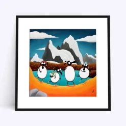 Baatagonia | Playful Sheep Art | Art & Soul