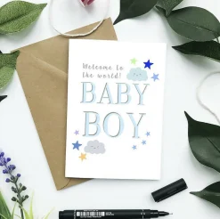 Baby Boy Card