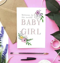 Baby Girl Card