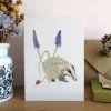 Badger and Ladybird Card
