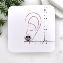 Badger Stud Earrings