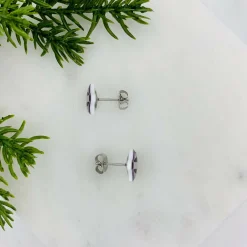 Badger Stud Earrings
