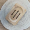 Bamboo Soap Dish | Keep Soap Dry | Art & Soul