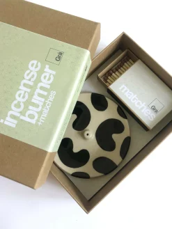 Bean Print Incense Gift Box