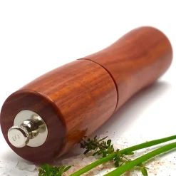 Beautiful Padauk Hand Crafted Salt Mill