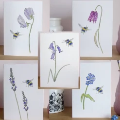 Bee and Flower Card