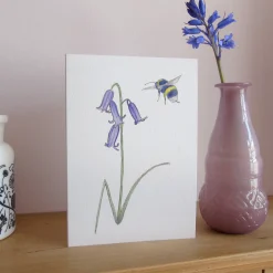 Bee and Flower Card