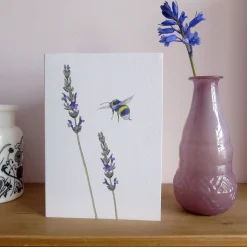 Bee and Flower Card