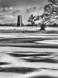 Beverley Black Mill Winters Day