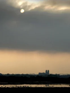 Beverley Minster over Figham Pastures Colour