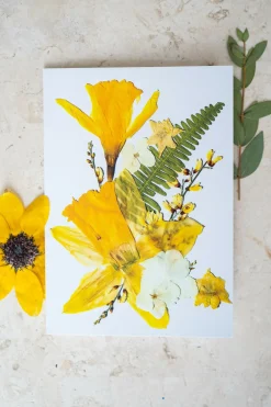 Birth Flower Greetings Card January - June