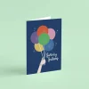 Birthday Balloons Card