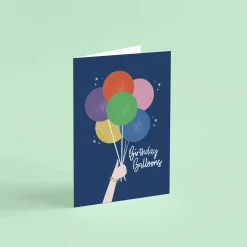 Birthday Balloons Card
