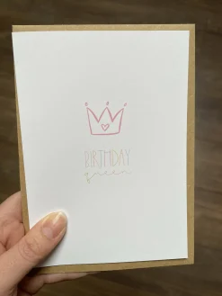 Birthday Queen Card