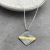 Black and Gold Pendant