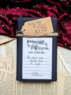 Blind date book- Love at first line- Thriller