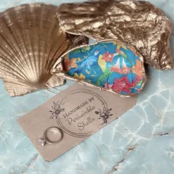 Blue Bird Oyster | Unique Coastal Decor | Art & Soul
