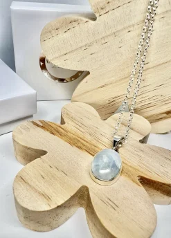 Blue Moonstone Necklace