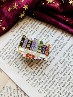 Books are Magic Enamel Pin