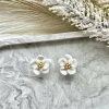 Bridal No. 5 - Handmade Polymer Clay Earrings