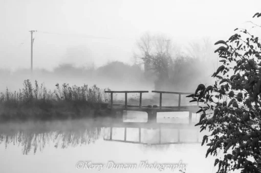 Canal Lock - A4 framed