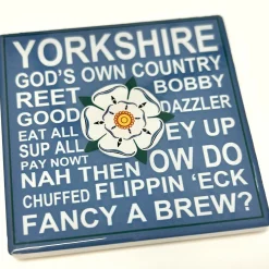 Ceramic Yorkshire Dialect | Hand-Painted | Art & Soul