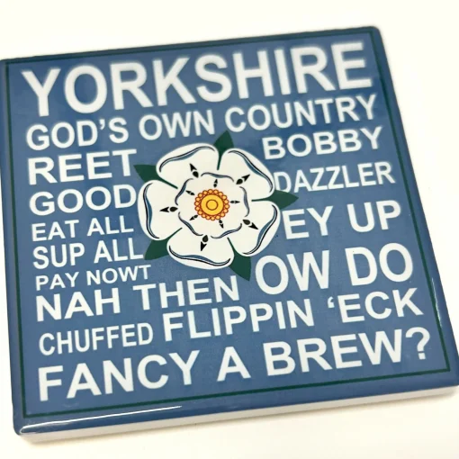 Ceramic Yorkshire Dialect | Hand-Painted | Art & Soul