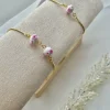 Cherry Blossom Bracelets - Handmade Polymer Clay Bracelets