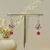 Cherry Blossom No. 1 - Handmade Polymer Clay Earrings