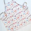 Children's Linen Apron - Flamingo Print