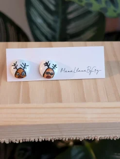 Christmas - Wooden Studs