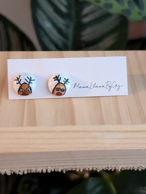 Christmas - Wooden Studs