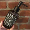 City Glass Hand-painted Soap Dispenser