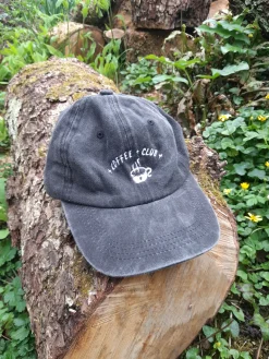 Coffee Club Embroidered Cap