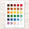 Colours Of Amsterdam Print