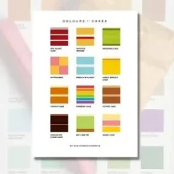 Colours of Cakes Print