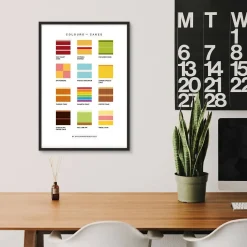 Colours of Cakes Print