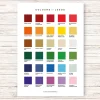 Colours of Leeds Print