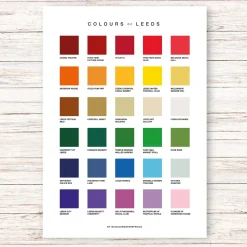 Colours of Leeds Print