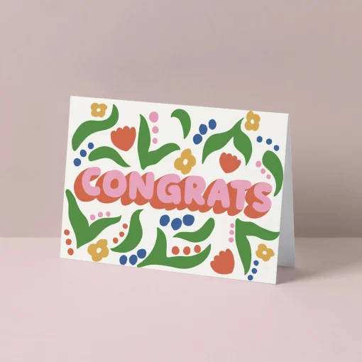 Congrats Greetings Card