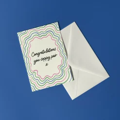 Congrats You Soppy Pair! Card